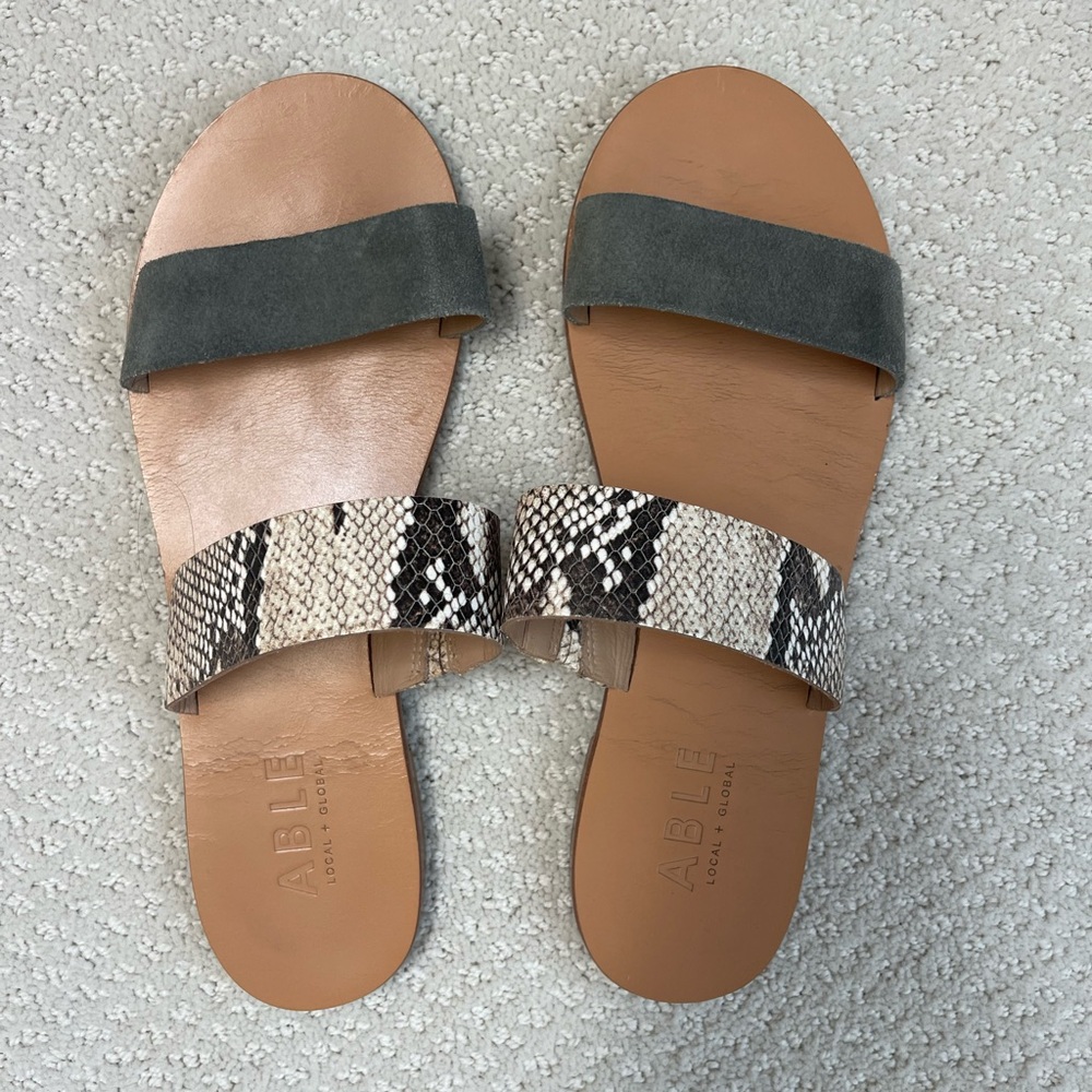 ABLE Women's Joselyn Double Strap Sandals